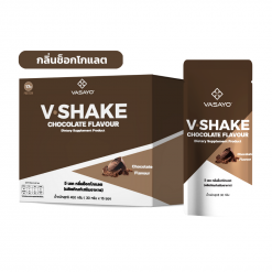 V Shake วี เชค โปรตีน กลิ่นช็อกโกแลต โปรตีนลดน้ำหนัก